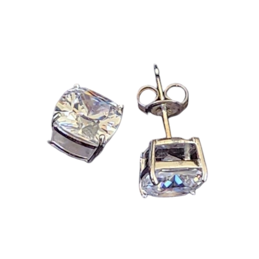 New Amazon Essentials Platinum Plated Sterling Si… - image 3